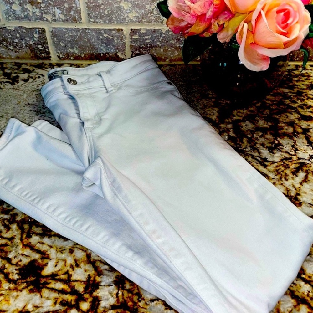 Abercrombie & Fitch Harper Skinny Jeans White Women’s 27 (4S)